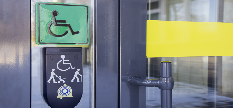 automatic handicap door opener in Montebello