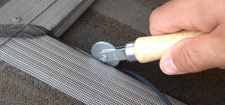 metal screen door repair in Montebello