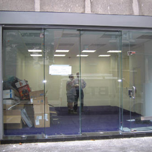shop front door repair Montebello